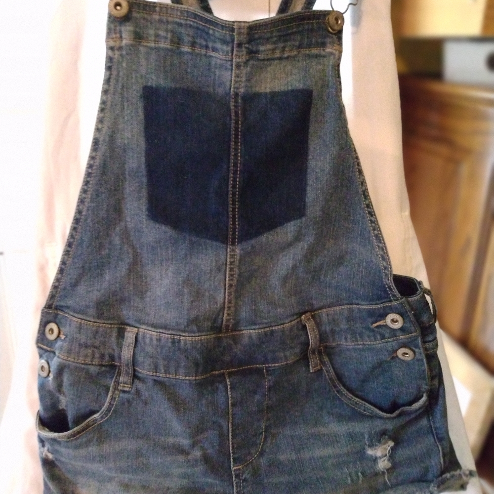 Overall shorts